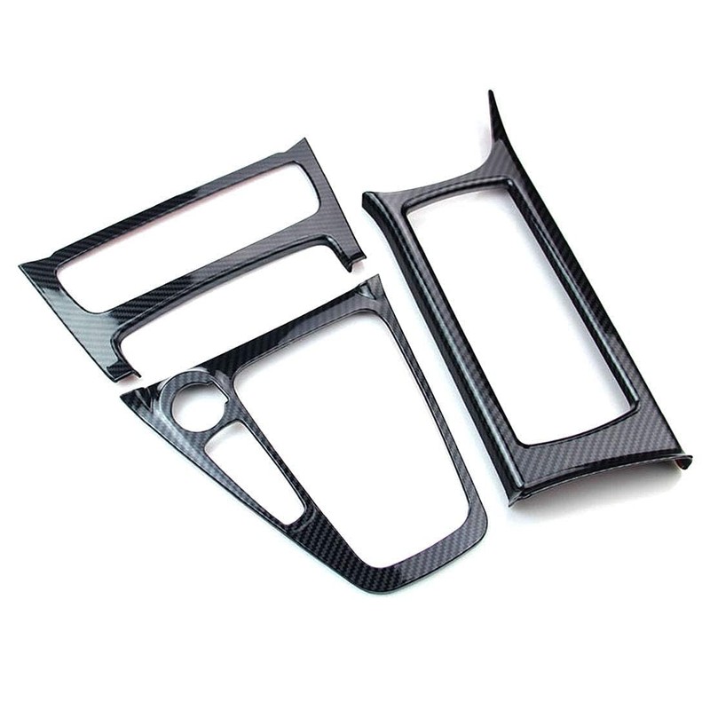 ruihe 3pc Carbon Fiber Color ABS Inner Gear Shift Panel