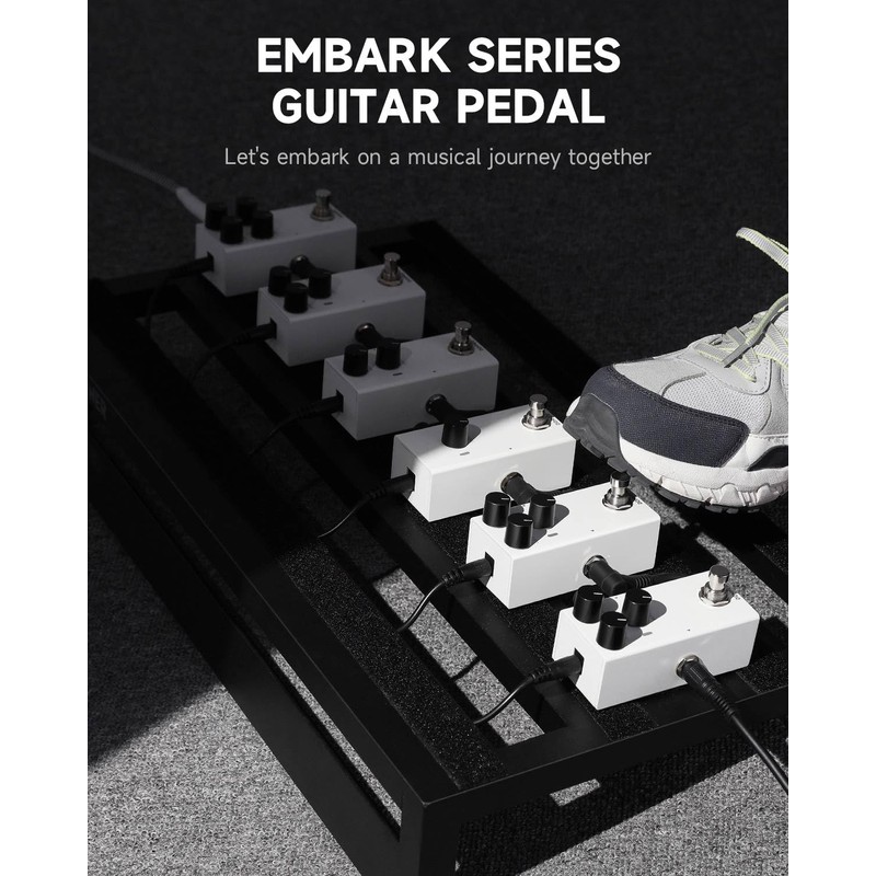 Donner EMBARK 03 Phaser Guitar Pedal, DIY Shell, Electric Guitar,