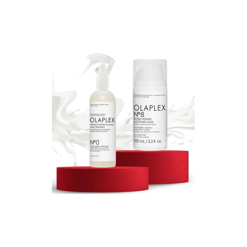 Kit Tratamiento Cabello Olaplex Mascarilla No.8 Y No.0