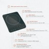 Empava 11-in Portable Single Heating Element 1800-W Countertop Induction Cooktop