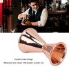 Cocktail Jigger Double Sided Stainless Steel Bar Shot Measuring Cup