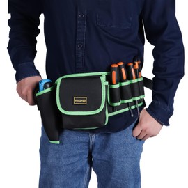 Tool Belt by FormaFleet - The Ultimate Tool Organizer with Multi-Pocket Tool Pouch, Adjustable Toolbelts for Men, Electrician Tool Pouch, Carpenter Tool Belt, Built for Comfort and Heavy-Duty Use