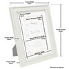 Hampton Frames HELENA 5x7 (13x18cm) Sage Green Frame With White