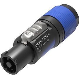 Neutrik powerCON Blue NAC3FXXA-W-L for Cable Diameter 10-16 mm Cable Connector 250V 16A IEC EN 60320-1
