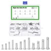 sourcing map 64Pcs M3 / M4 / M5 12 Sizes