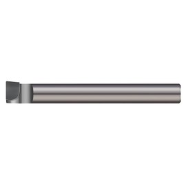Micro 100 TBBC-625-008 Brazed Boring Bar, .795" Min Bore Dia, 1/2" Width, 1/4" Length, .4825" Offset, 5/8" Shank Dia, 8" OAL, Uncoated