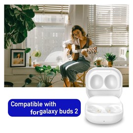 Wired Charging Case for Buds 2, Replacement Case with Fast Charging, Charging Indicator for Buds 2 SM R177 Bluetooth Earbuds