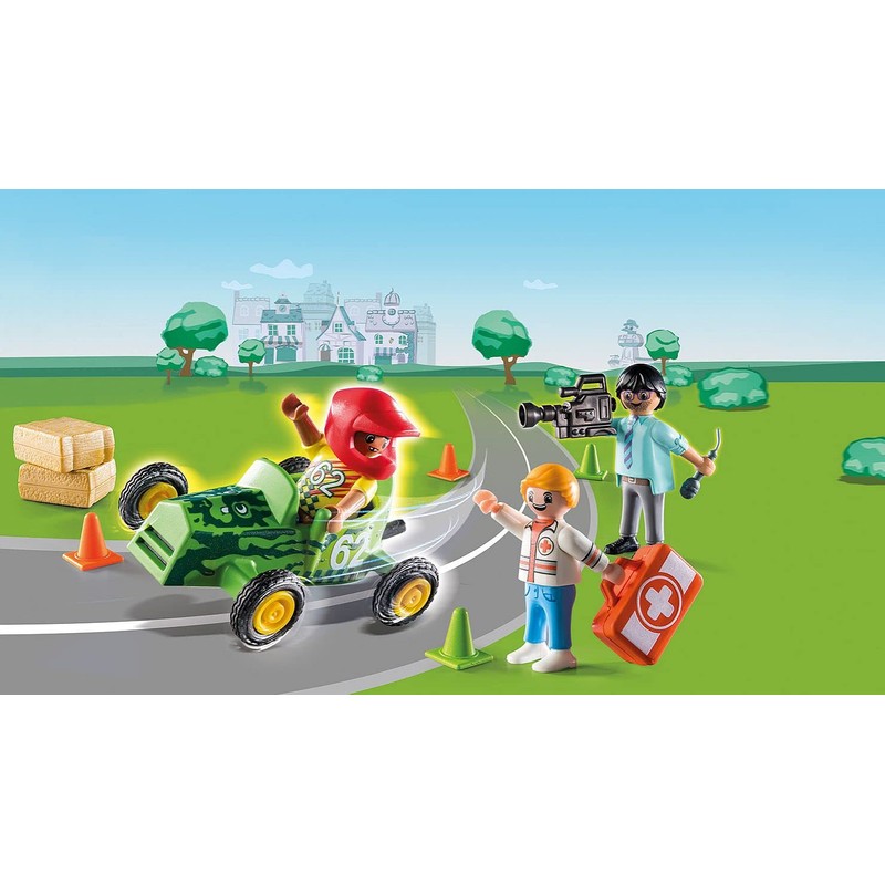 PLAYMOBIL Duck On Call 70919 Emergency Doctor Action: Help the