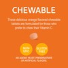 21st Century Vitamin C 500 mg Chewable Tablets, Orange, 110