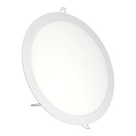 Jandei - Downlight LED 24 W round recessed for home, office, bar, reception. Energy saving (neutral white 4200 K). Perfect for living room, bedroom, hallway, home, office.