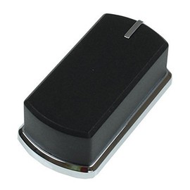 First4Spares Replacement Oven Control Knob for Belling Cookers Ovens - Black/Chrome