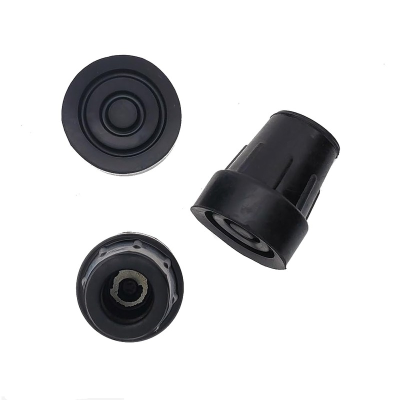 Qty: 4X 16mm 5/8" Heavy Duty Rubber Ferrules for Walking