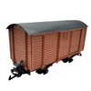ML-Train Covered freight wagon, brown, self-construction wagon, garden railway gauge