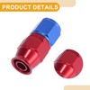 Partuto 2 Pcs AN10 Universal Hose End Fitting - 6061