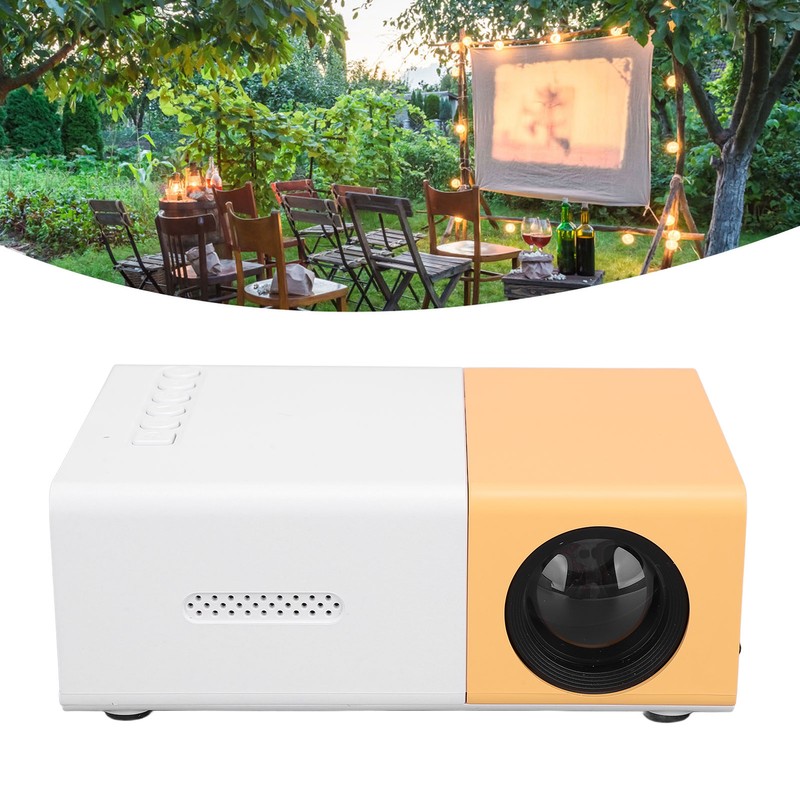 Small Projector 600ASIN Remote Control Portable Movie Projector with USB