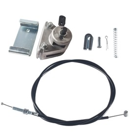 awtetpje Upgrade 56" Brake Cable Mechanical Brake Caliper and Bracket fit Go Kart Manco 9598 9597 For Yerf-Dog ASW MB-1 Bristers Thunder Predator 212cc 196cc 6.5hp Carter Drift Trike Fun Cart Parts