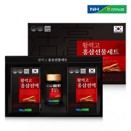 Jinbu Nonghyup Vitality Elixir Red Ginseng Gift Set / 진부농협 활력고 홍삼선물세트