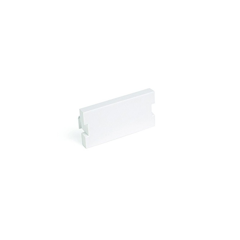 Leviton 1 Unit High Blank MOS Module, 41291-1BW, White