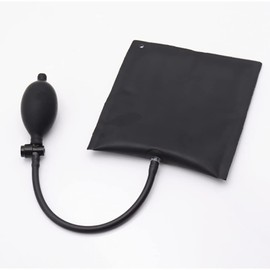 ANCLLO Air Wedge Pump, Inflatable Air Wedge Alignment TPU Auto Entry Car Door Opener for Doors Windows Installation Tool Black 15 * 16CM