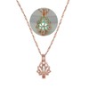 SIewee Fantasy Glow Flower Necklaces - Jewelry Charms Pendants for