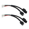 2PCS TPS Tool Harness Flexible Impact Resistant Black Replacement For