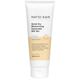 Natio Buy Natio Quick Dry Moisturising Sunscreen SPF 50+ 100ml Online