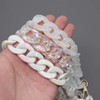 KMERCE Bag Chain Shiny Acrylic, Chain for Handbag, Bag Strap,