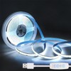 ZSLAIFU COB LED Strip Lights White 3.28ft, 5V Dimmable LED