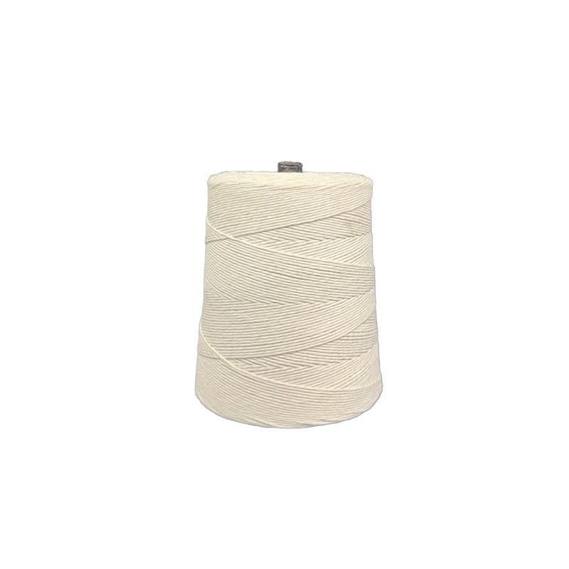 8 PLY Cotton Twine 2 lb Cone - 4800 feet,