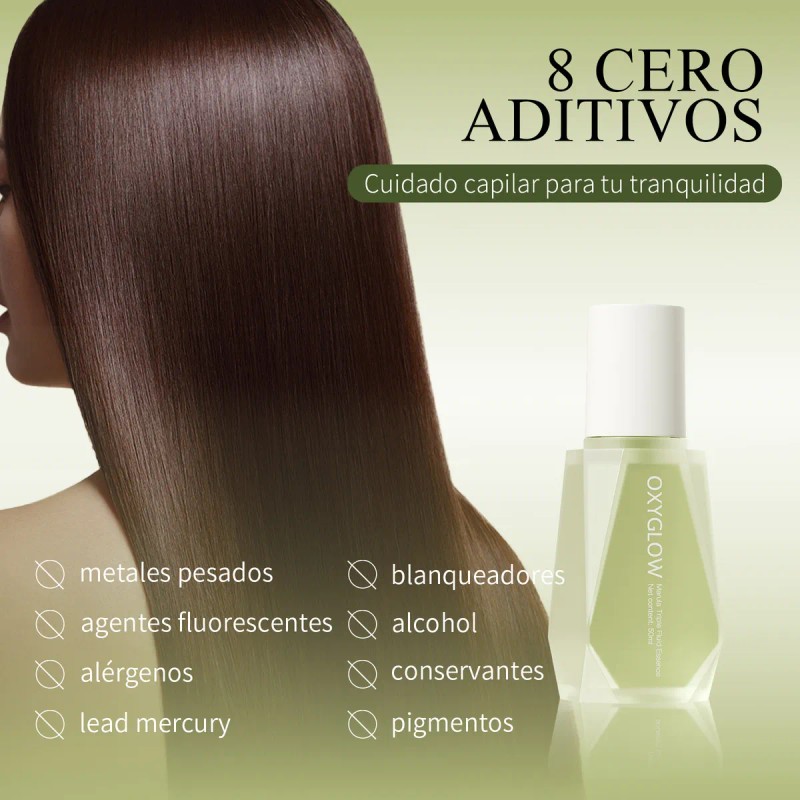 Esencia Fluida Triple Marula OXYGLOW 50ml Reparación Interna y Externa