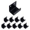 Coshar 10Pcs Tile Display Wall Hanger Thicken Stainless Steel Flat