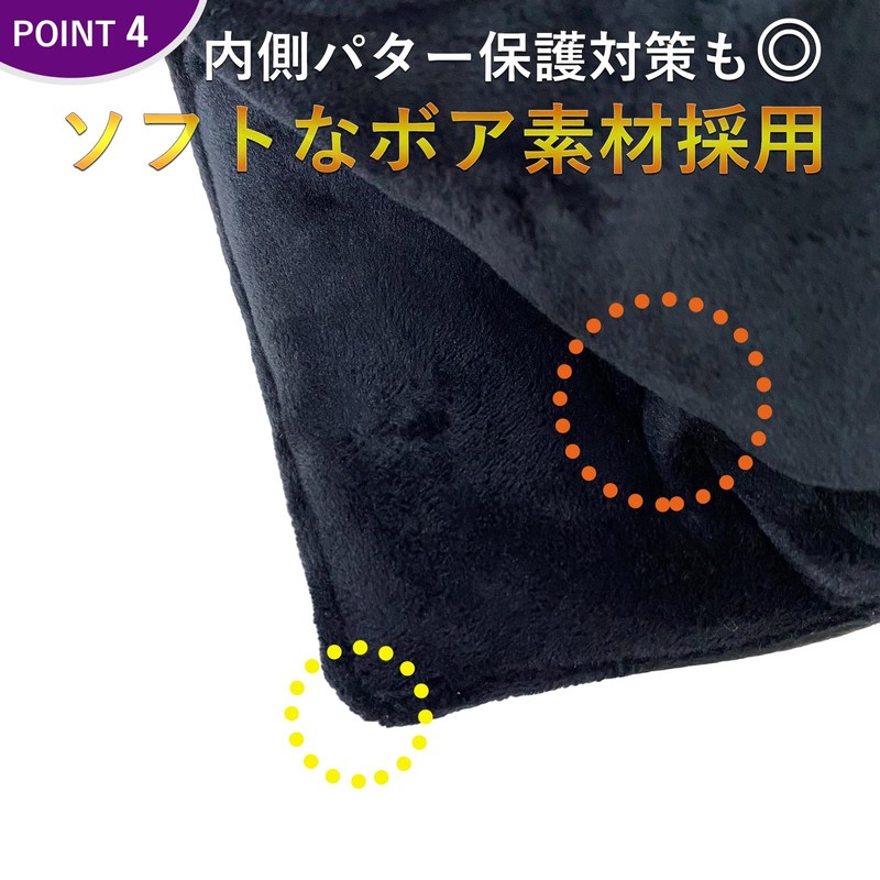 wakae Putter Cover Pin Type Spider Putter Cover Fits Scotty