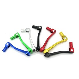 Asbmatole Kickstart Kick Start,Aluminum 2" Folding Gear Shifter Shift Lever for Honda XR50 CRF50 XR CRF 50cc 70cc 90cc 110cc 125cc Dirt Pit Bike(Gold)