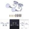 2Pcs Curtain Holdbacks, Curtain Tie Backs Curtain Drapery Holdbacks Metal