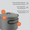 Esbit ESPT625HA0 Camping Outdoor Pot, Cooker, Aluminum Pot, 21.0 fl