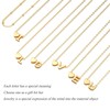 DEARMAY Dainty Initial Heart Gold Bracelets for Women Trendy, 14K