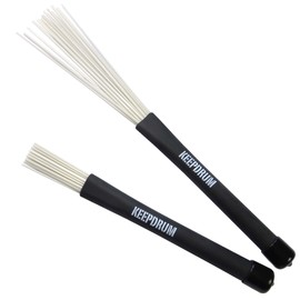 Keepdrum SV602 Nylon Drum Broom Rods Brushes Assorted Colours