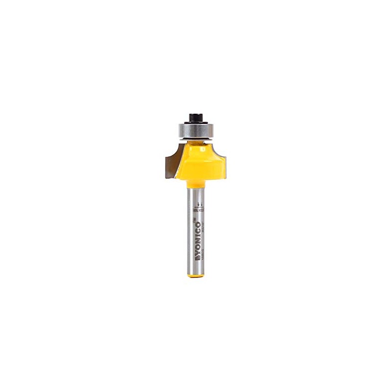 Yonico 13962q 3/16-Inch Radius Round Over Edge Forming Router Bit