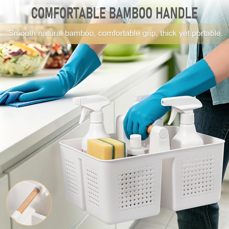 JiatuA Shower Caddy Basket Portable Caddy Organizer with Handle Cleaning