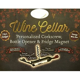 Hazel - Corkscrew/Bottle Opener/Fridge Magnet