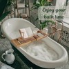 Perfnique Bathtub Tray, Teak Bath Tub Tray, Wood Bath Caddy,