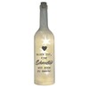 WB wohn trends LED Bottle with Motif, Glück ist eine