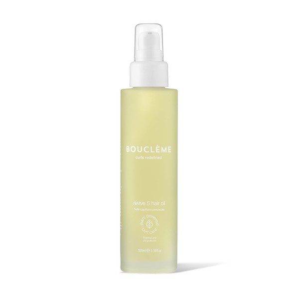 Bouclème Revive 5 Hair Oil I Haaröl für Gesunde & Starke Locken I Leave-in-Öl Lockenpflege für Glanz & Feuchtigkeit mit 5 reichhaltigen Ölen 100ml