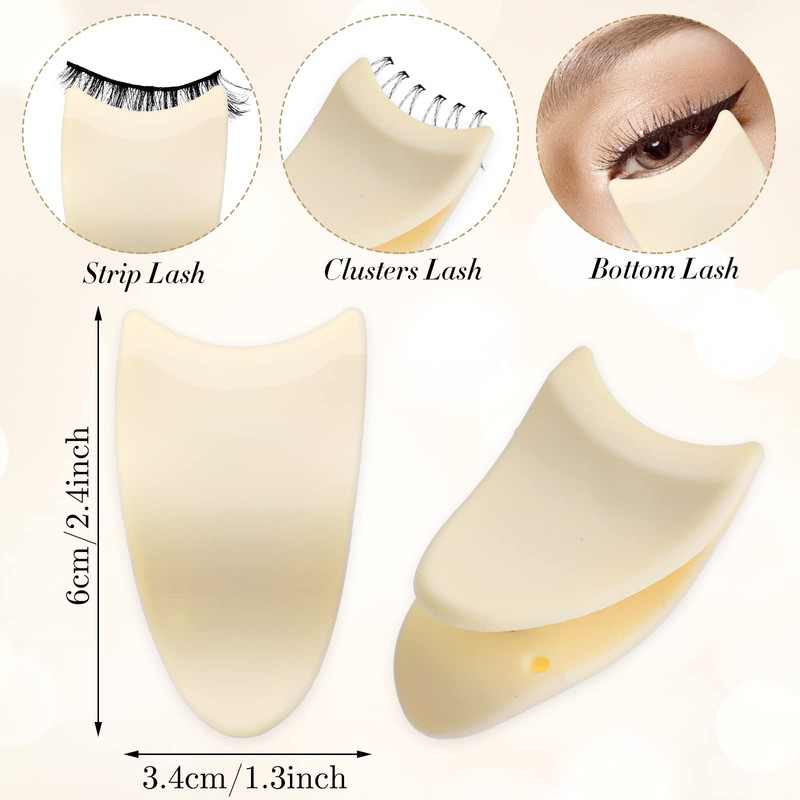 2 PCS False Eyelashes Applicator Tool for Wear Eyelashes, Lash