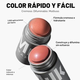 Milk Makeup Lip + Cheek Stick – Buildable Cream Blush + Lip Color w/Hydrating Mango Butter + Avocado Oil for a Natural Flush – Long-Lasting, Multiuse,