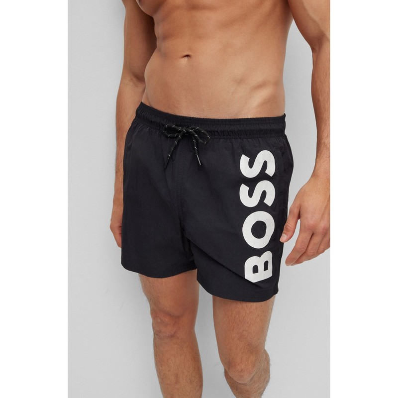 BOSS, Men's Octopus Swim Shorts, New - Black007