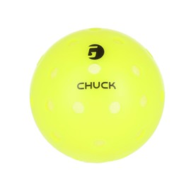 GAMMA Chuck Tournament Pickleballs for Outdoor Play, Symmetrical 38-Hole Design Meets USAPA Standards, 6 Pack
