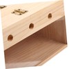 Totority Transparent Parakeet Nesting Bird Breeding House with Buckle Lid