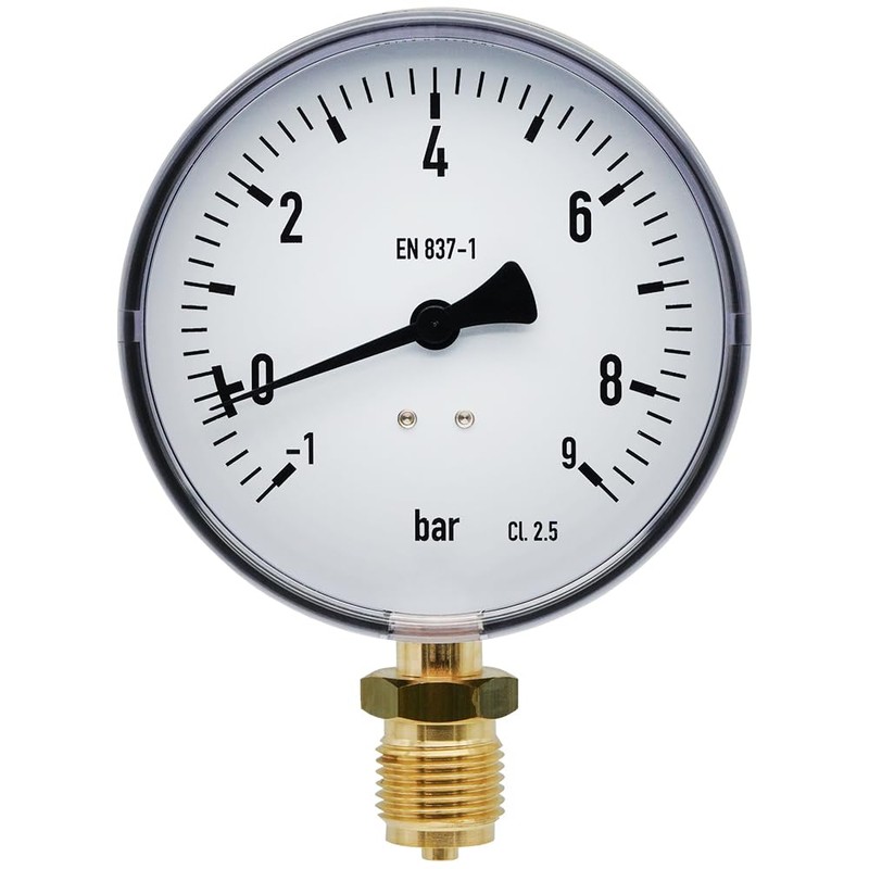 Fittingteile - Wika Pressure Gauge 111.10 Vertical Diameter 80, 100,