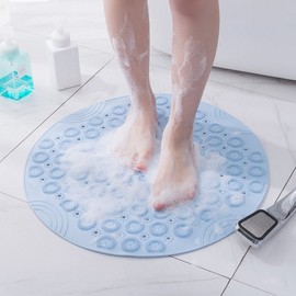 Foot brush, foot washing mat, foot callus remover foot brush blue 2ea
